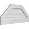 Ekena Millwork Octagonal Top Surface Mount PVC Gable Vent: Functional, w/ 3-1/2"W x 1"P Standard Frame, 40"W x 18"H GVPOT40X1801SF - alternate 2